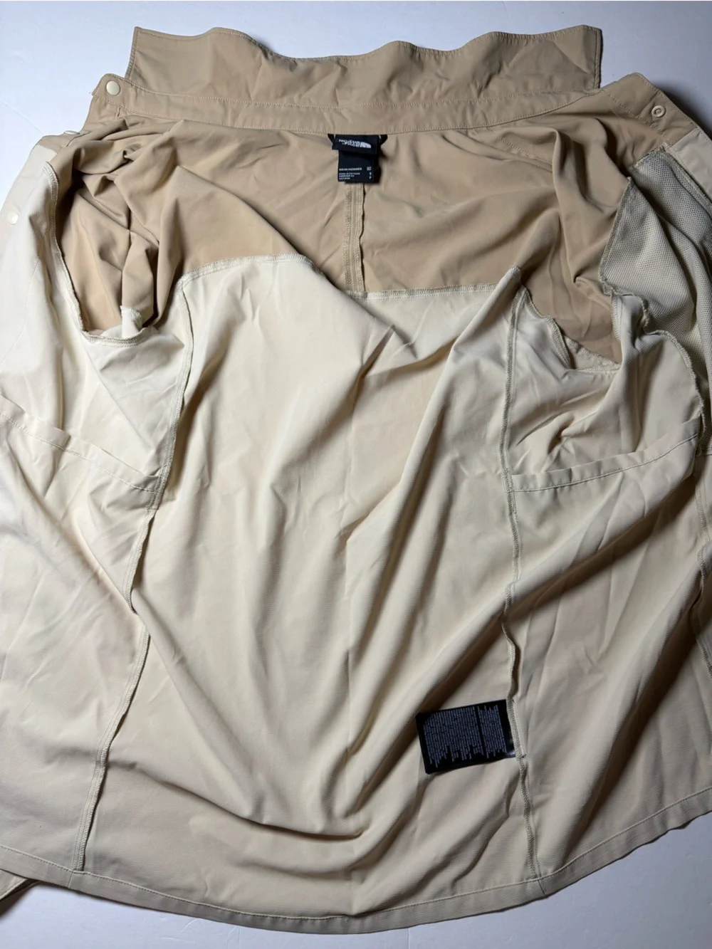 The North Face First Trail UPF40+ Long Sleeve Hiking Shirt Men’s S Snap Front